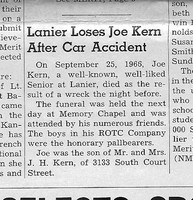 Joseph "Joe" Herman Kern (1949-1966)